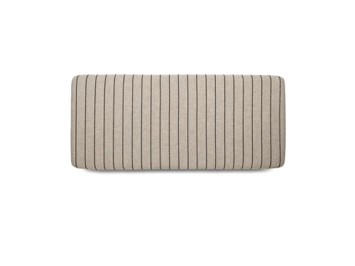 Materac Kona w paski ferm Living - Sand Black