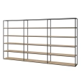 Regał Neutra 368 X H197 Cm Dąb Bielony Bolia