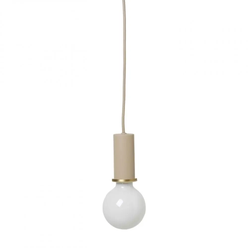 Lampa Wisząca Socket Low Kaszmirowa Ferm Living