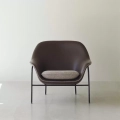 Fotel Drape Niski Ultra Leather Dąb Normann Copenhagen