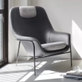 Fotel Drape Niski Ultra Leather Dąb Normann Copenhagen