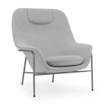 Fotel Drape Wysoki Szary Normann Copenhagen