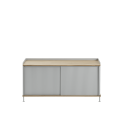 MUUTO kredens ENFOLD LOW  124 x 45 cm H: 63 cm różne warianty