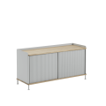 MUUTO kredens ENFOLD LOW  124 x 45 cm H: 63 cm różne warianty