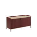 MUUTO kredens ENFOLD LOW  124 x 45 cm H: 63 cm różne warianty