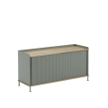 MUUTO kredens ENFOLD LOW  124 x 45 cm H: 63 cm różne warianty