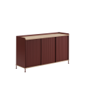 MUUTO kredens ENFOLD LOW  148 x 45 cm H: 85 cm różne warianty