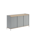 MUUTO kredens ENFOLD LOW  148 x 45 cm H: 85 cm różne warianty