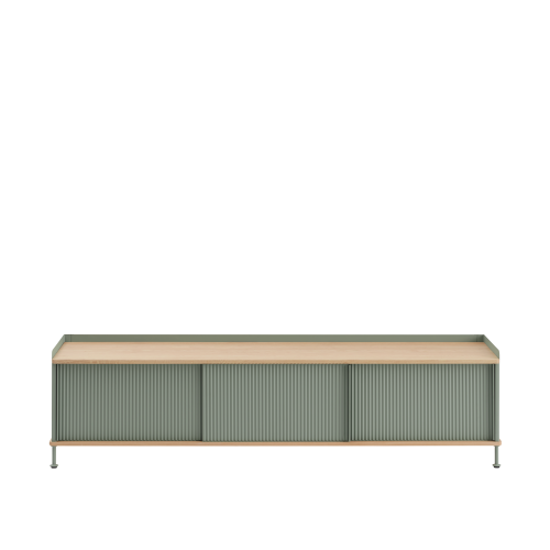 MUUTO kredens ENFOLD LOW  186 x 45 cm H: 48 cm różne warianty