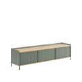 MUUTO kredens ENFOLD LOW  186 x 45 cm H: 48 cm różne warianty
