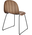 GUBI krzesło 3D SLEDGE WOOD sztaplowane, orzech amerykański różne warianty