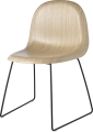 GUBI krzesło 3D SLEDGE WOOD sztaplowane, dąb różne warianty