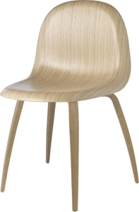 GUBI krzesło 3D SLEDGE WOOD dąb
