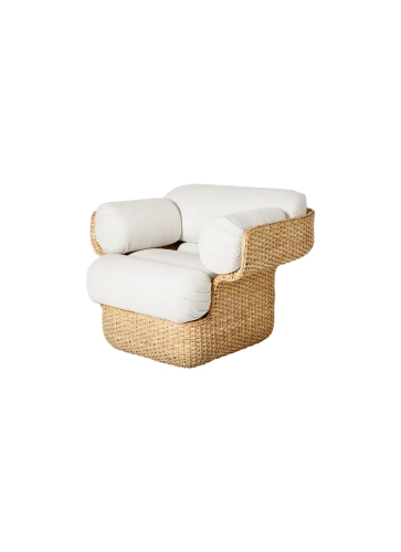 GUBI fotel BASKET LOUNGE CHAIR
