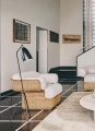 GUBI fotel BASKET LOUNGE CHAIR