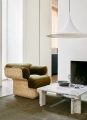 GUBI fotel BASKET LOUNGE CHAIR