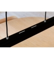LAMPA WISZĄCA HAZEL BRANCH  STEEL UMAGE - SREBRNY DEKOR różne warianty
