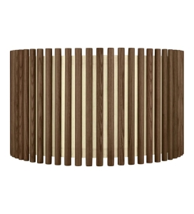 LAMPA Z DREWNA KOMOREBI LARGE CIRCLE UMAGE różne warianty