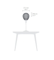 KLOSZ DO LAMP STOJĄCYCH AROUND THE WORLD MEDIUM UMAGE