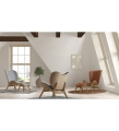 FOTEL A CONVERSATION PIECE LOW BLACK OAK UMAGE różne warianty 