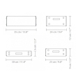 ZESTAW 3 FILCOWYCH TAC FELT TRAYS UMAGE rózne warianty