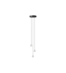 ZAWIESZENIE DO LAMP ROSETTE MINI CLUSTER 3 G4 UMAGE - POTRÓJNE, CZARNE