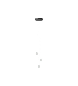 ZAWIESZENIE DO LAMP ROSETTE MINI CLUSTER 3 G4 UMAGE - POTRÓJNE, CZARNE