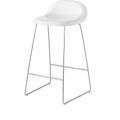 Stołek GUBI 3D GUBI  nietapicerowany 75cm płozy