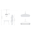 LAMPA CLAVA DINE BLACK UMAGE - CZARNA