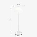 Lampa podłogowa PANTHELLA opalowa LOUIS POULSEN różne warianty