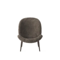 Fotel Lodge Lounge Chair - Vipp466 Curly 07 / Dark Oak