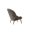 Fotel Lodge Lounge Chair - Vipp466 Curly 07 / Dark Oak