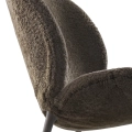 Fotel Lodge Lounge Chair - Vipp466 Curly 07 / Dark Oak