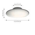 LOUIS POULSEN lampa sufitowa AJ EKLIPTA  różne warianty 