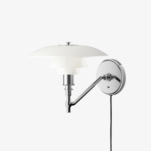 LOUIS POULSEN lampa ścienna PH 3/2 szkło opalowe