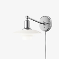 LOUIS POULSEN lampa ścienna PH 2/1 szkło opalowe