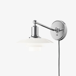 LOUIS POULSEN lampa ścienna PH 2/1 szkło opalowe