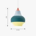 LOUIS POULSEN lampa wisząca CIRQUE 22 cm różne warianty 