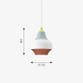 LOUIS POULSEN lampa wisząca CIRQUE 15 cm różne warianty 