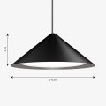 LOUIS POULSEN lampa wisząca KEGLEN 65 cm różne warianty 