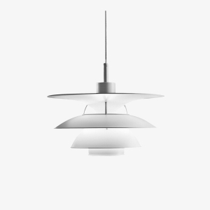 LOUIS POULSEN lampa wisząca PH 5-4½ biała
