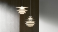 LOUIS POULSEN lampa wisząca PH 5-4½ biała