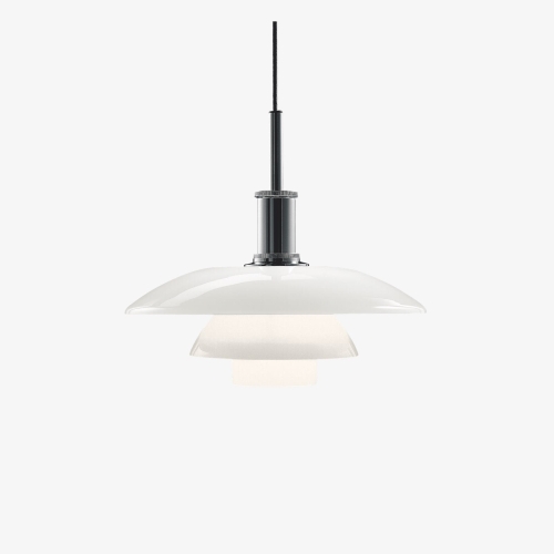 LOUIS POULSEN lampa wisząca PH 4½-4 GLASS