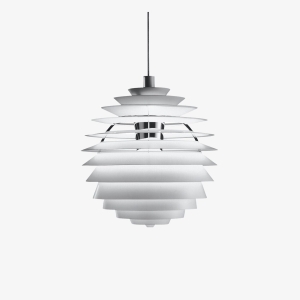 LOUIS POULSEN lampa wisząca PH LOUVRE biała