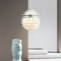 LOUIS POULSEN lampa wisząca PH LOUVRE biała