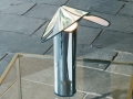 Chiara T Lampa Stołowa Aluminium/Anthracite  Flos