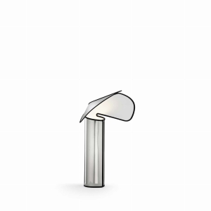 Chiara T Lampa Stołowa Aluminium/Anthracite  Flos