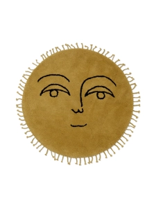 FERM LIVING dywan Żółty SUN duży 