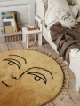 FERM LIVING dywan Żółty SUN duży 