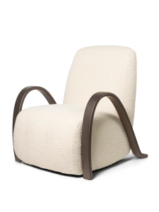 Fotel Buur Nordic Bouclé Off-White